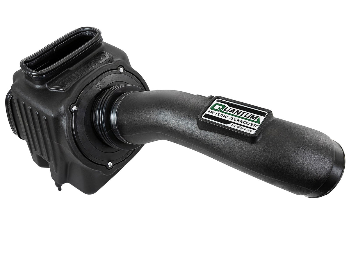aFe Power Quantum Cold Air Intake System w/ Pro 5R Filter — GM Diesel Trucks 17-19 V8-6.6L (td) L5P — 53-10007R
