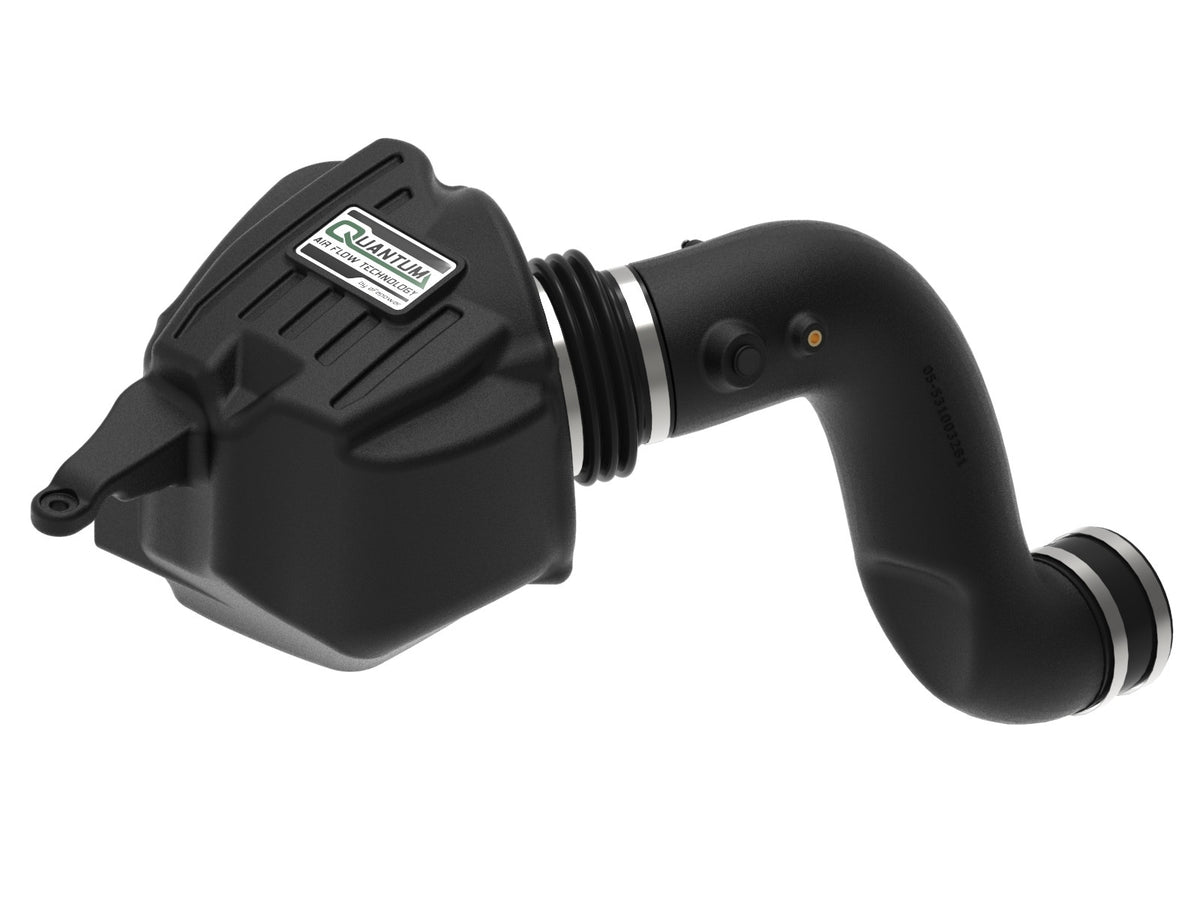 aFe Power Quantum Cold Air Intake System w/ Pro DRY S Filter — Dodge Diesel Trucks 03-07 L6-5.9L (td) — 53-10032D