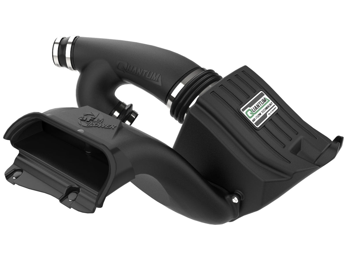 aFe Power Quantum Cold Air Intake System w/ Pro DRY S Filter — Ford F-150/Raptor 15-26 V6-2.7L (tt)/V6-3.5L (tt) — 53-10033D