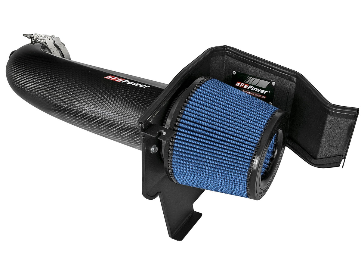 aFe Power Track Series Carbon Fiber Cold Air Intake System w/ Pro 5R Filter — Dodge Challenger/Charger/Chrysler 300C 11-23 V8-5.7L HEMI — 54-12162-C