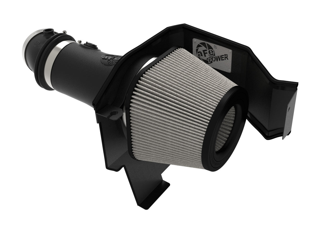 aFe Power Magnum FORCE Stage-2 Cold Air Intake System w/ Pro DRY S Filter — Dodge Challenger/Charger SRT Hellcat 17-23 V8-6.2L (sc) HEMI — 54-12852D