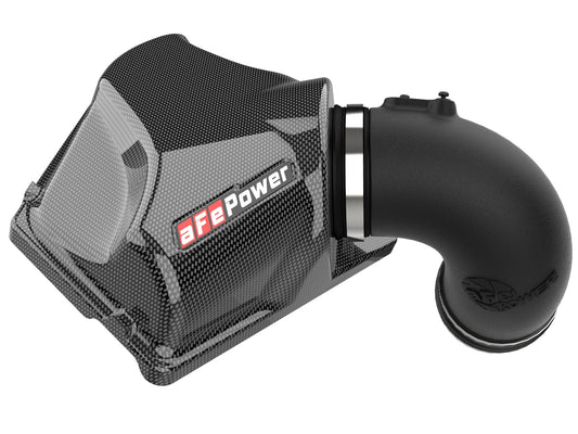 aFe Power Rapid Induction Cold Air Intake System - w/ Carbon Fiber Look Cover & Pro 5R Filter — BMW 140i/M240i (F22)/340i (F30)/440i (F32) 16-20 L6-3.0L (t) B58 — 54-12912-C