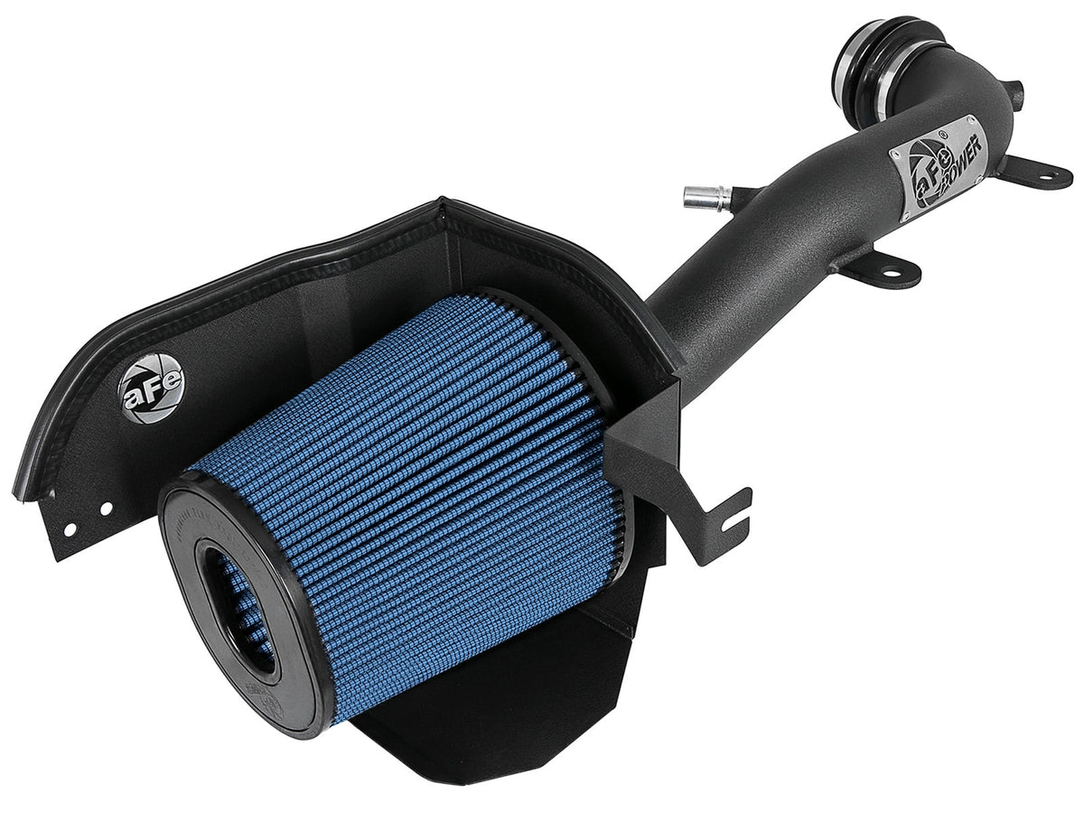aFe Power Magnum FORCE Stage-2 XP Cold Air Intake System - Black w/ Pro 5R Filter — Jeep Wrangler (JL)/Gladiator (JT) 18-26 V6-3.6L — 54-13002-B