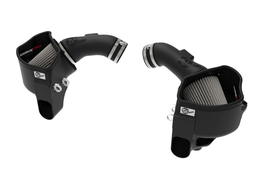 aFe Power Magnum FORCE Stage-2 Cold Air Intake System w/ Pro DRY S Filters — BMW M5 (F10) / M6 (F06/12/13) 12-19 V8-4.4L (t) S63 — 54-13030D