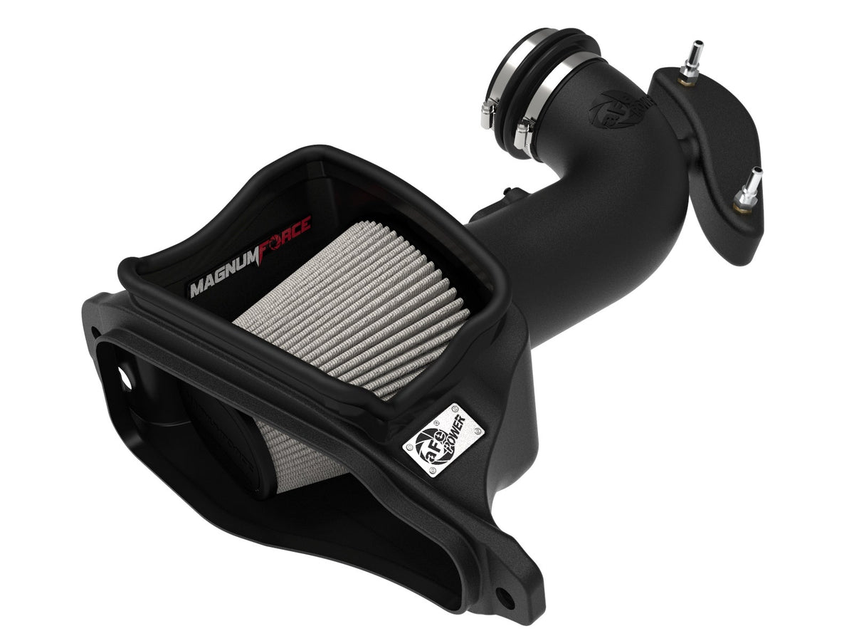 aFe Power Magnum FORCE Stage-2 Cold Air Intake System w/ Pro DRY S Filter — Chevrolet Corvette (C7) 14-19 V8-6.2L — 54-13041D