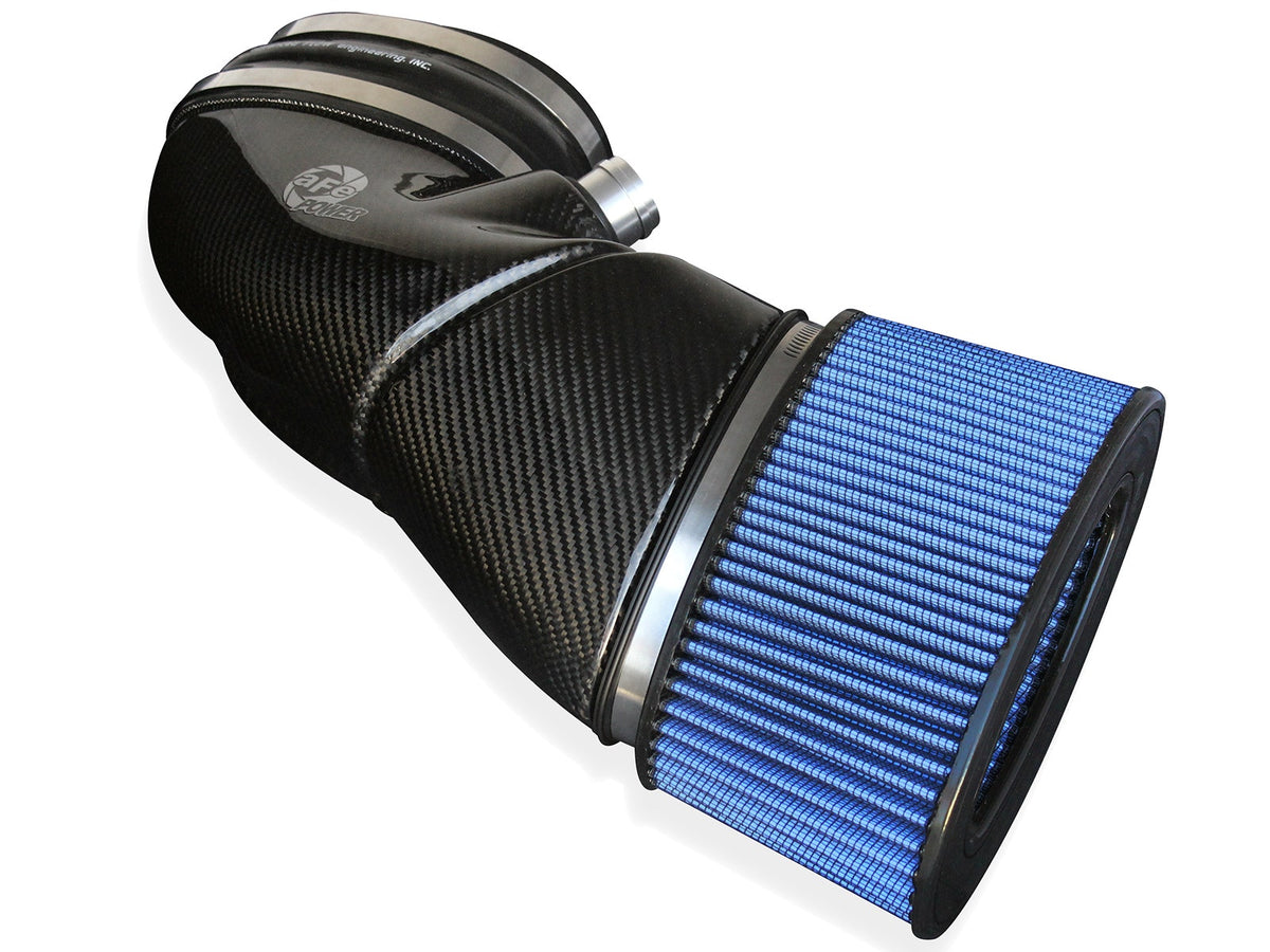 aFe Power Magnum FORCE Stage-2 Carbon Fiber Cold Air Intake System w/ Pro 5R Filter — BMW M3 (E90/92/93) 08-13 V8-4.0L S65 — 54-31662-C