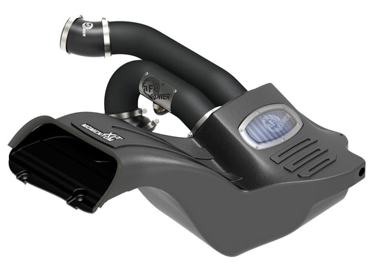 aFe Power Momentum XP 'Alpha Raptor' Cold Air Intake System - Black w/ Pro 5R Filter — Ford F-150 Raptor 17-20 V6-3.5L (tt) — 54-73120-B