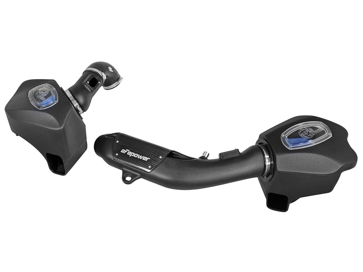 aFe Power Momentum Cold Air Intake System w/ Pro 5R Filter — BMW M2 Competition (F87) 19-21/M3/M4 (F80/82/83) 15-20 L6-3.0L (tt) S55 — 54-76305