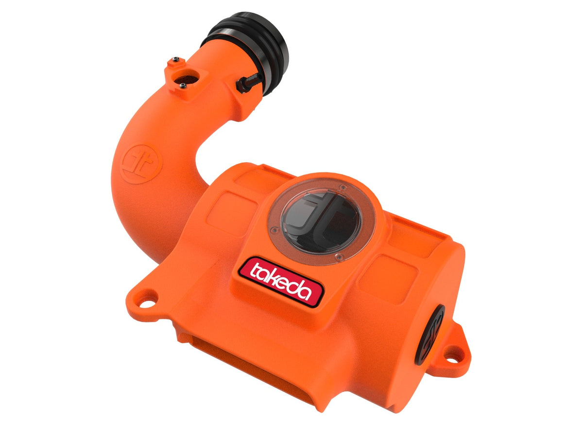 aFe Power Takeda Momentum Orange Edition Cold Air Intake System w/ Black Pro 5R Filter — Toyota GR86/ Subaru BRZ 22-26 H4-2.4L — 56-70056KN
