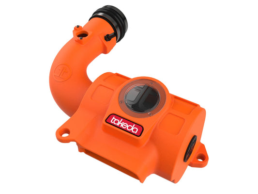 aFe Power Takeda Momentum Orange Edition Cold Air Intake System w/ Black Pro 5R Filter — Toyota GR86/ Subaru BRZ 22-26 H4-2.4L — 56-70056KN