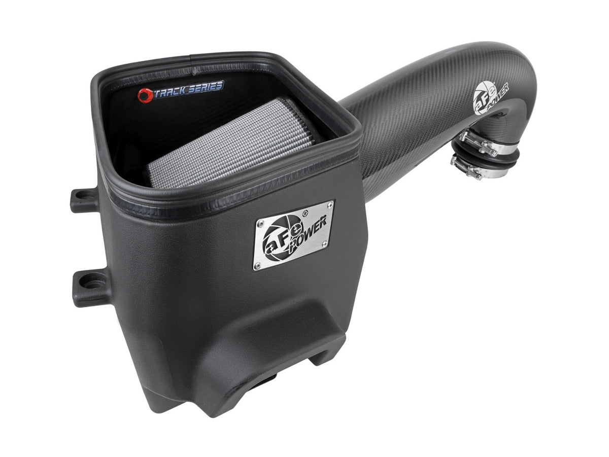 aFe Power Track Series Carbon Fiber Cold Air Intake System w/ Pro DRY S Filter — RAM 1500 (DT) 19-26 V8-5.7L HEMI — 57-10011D