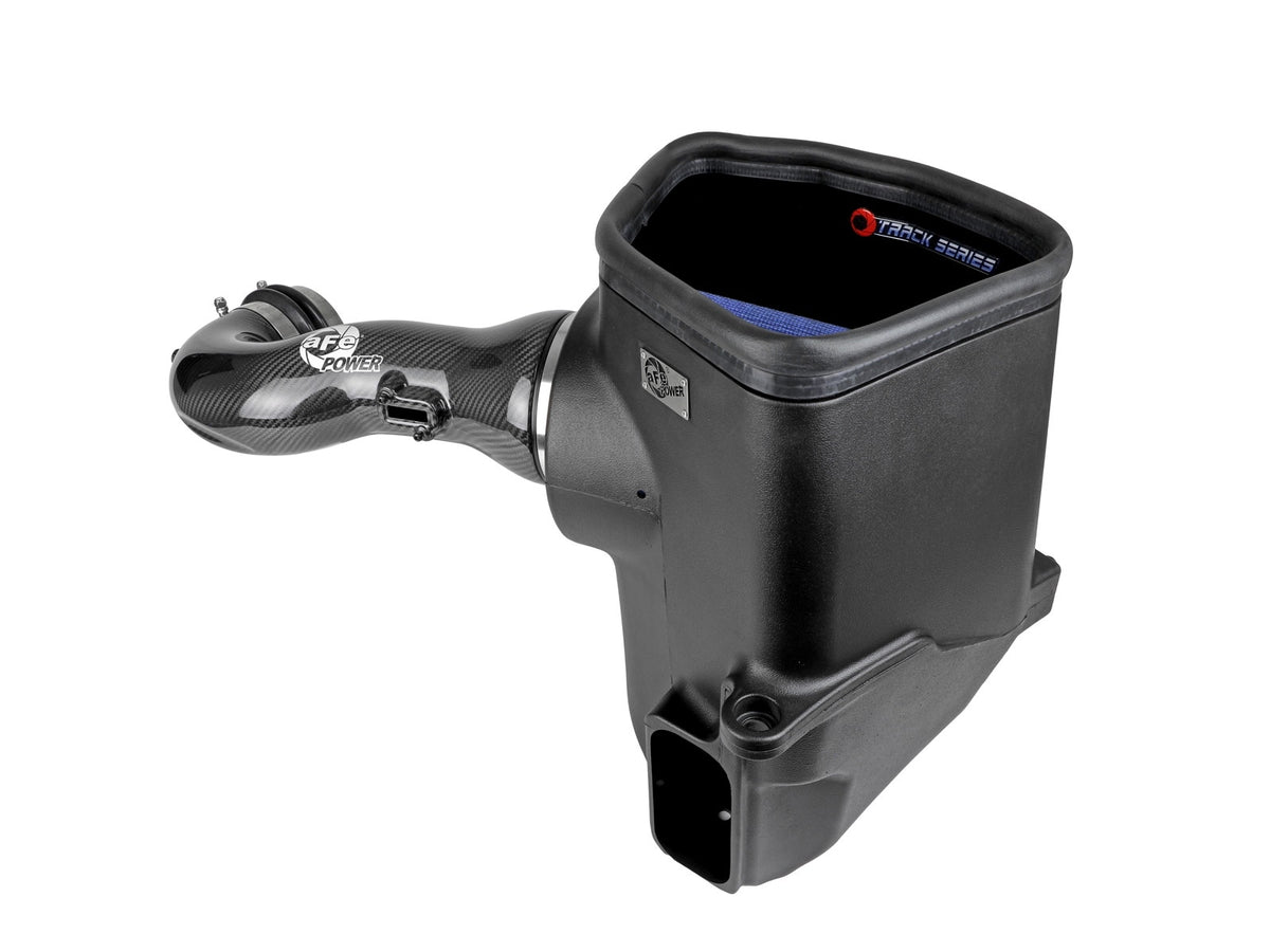 aFe Power Track Series Carbon Fiber Cold Air Intake System w/ Pro 5R Filter — GM Trucks/SUVs 19-26 V8-5.3/6.2L — 57-10015R