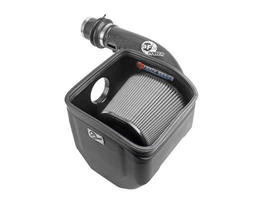 aFe Power Track Series Carbon Fiber Cold Air Intake System w/ Pro DRY S Filter — Nissan Patrol (Y61) 17-24 L6-4.8L — 57-10019D