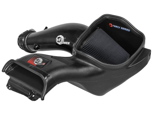 aFe Power Track Series Carbon Fiber Cold Air Intake System w/ Black Pro 5R Filter — Ford F-150 Raptor R 23-26 V8-5.2L (sc) — 57-10030K