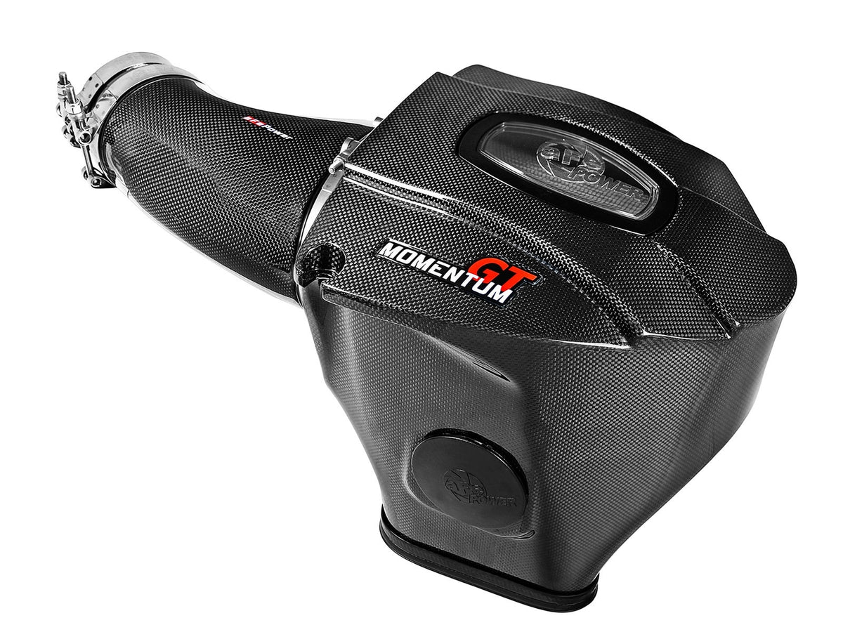 aFe Power Black Series Carbon Fiber Cold Air Intake System w/ Pro DRY S Filter — Dodge Challenger/Charger/Chrysler 300 SRT8/SRT 11-23 V8-6.4L HEMI — 58-10003D