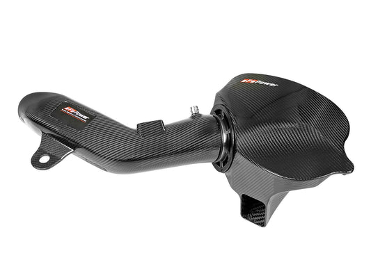 aFe Power Black Series Momentum Carbon Fiber Cold Air Intake System w/ Pro DRY S Filter — BMW M2 (F87) 16-18 L6-3.0L (t) N55 — 58-10004D
