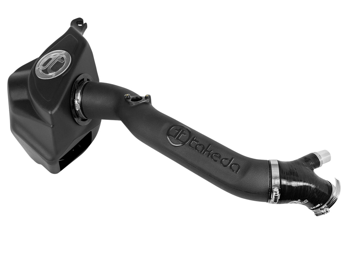 aFe Power Takeda Momentum Cold Air Intake System - Polished w/ Pro DRY S Filter — Lexus RC 200t/300 16-25/GS 200t/300 16-19 L4-2.0L (t) — TM-2018B-D