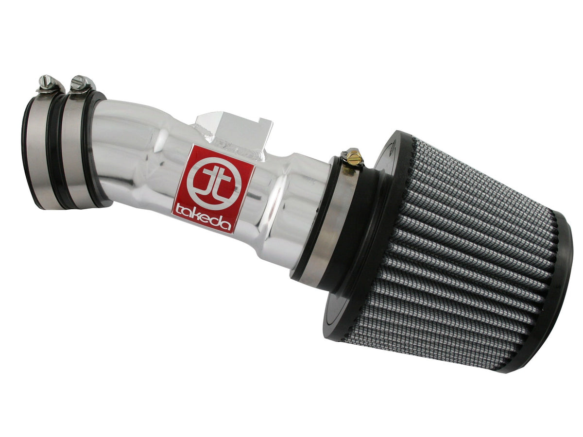 aFe Power Takeda Stage-2 Cold Air Intake System w/ Pro DRY S Filter Polished — Mazda 3 04-09 L4-2.0L/2.3L — TR-4101P