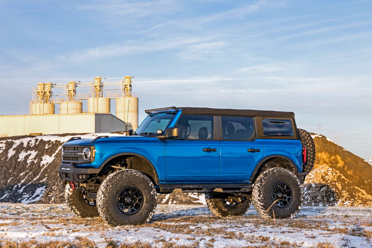 Rough Country 7 Inch Lift Kit | 4-Door Base | Ford Bronco 4WD (2021-2026)