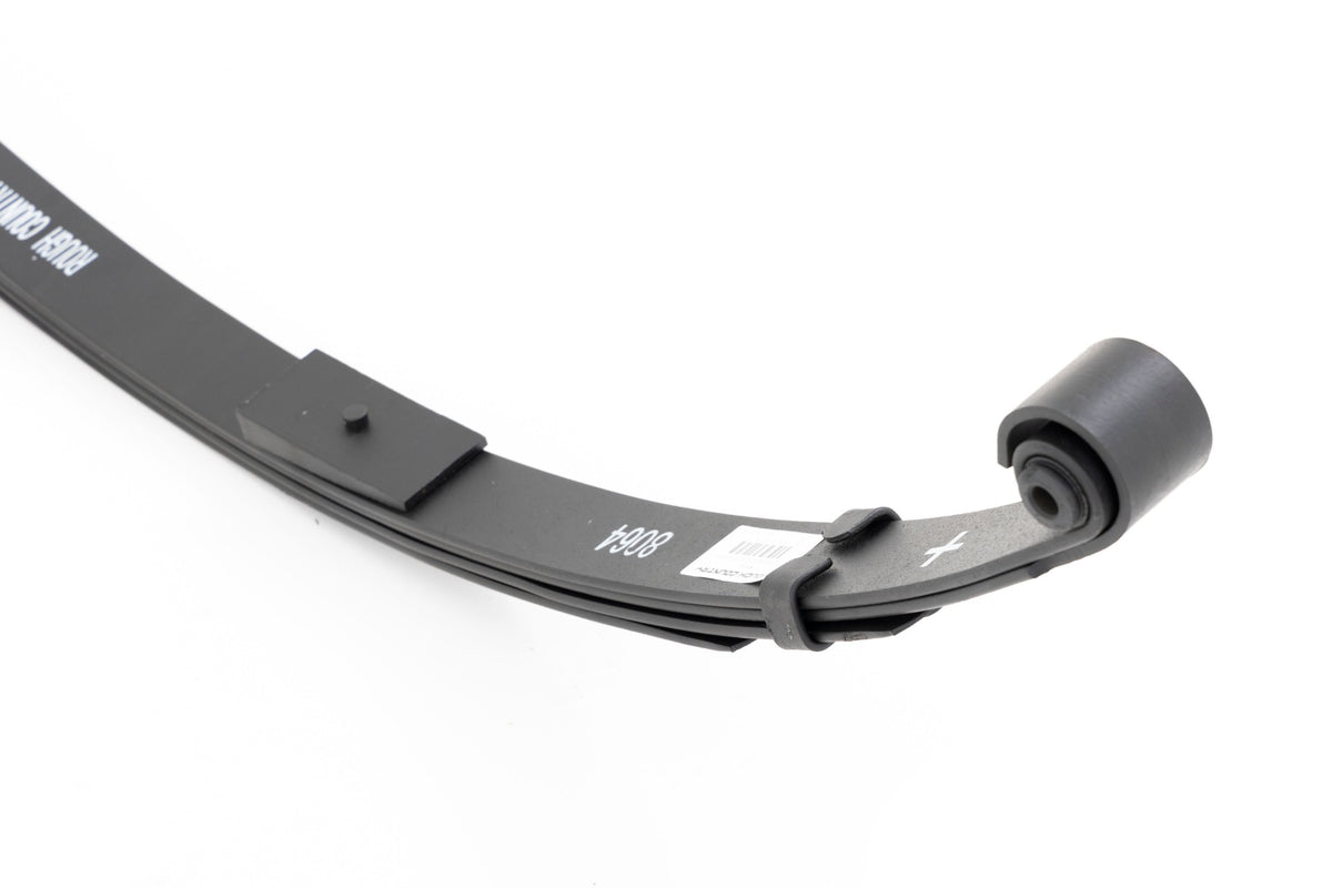 Rough Country Rear Leaf Springs | Military Wrap | 4" Lift| Pair | Jeep Wrangler YJ (87-95)