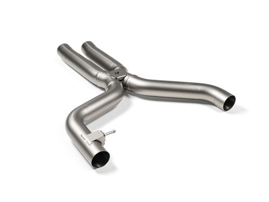 Akrapovič Evolution Link Pipe set (Titanium) – Short — BMW M2 CS (G87) / BMW M2 Coupé (G87) and additional applications — E-BM/T/14
