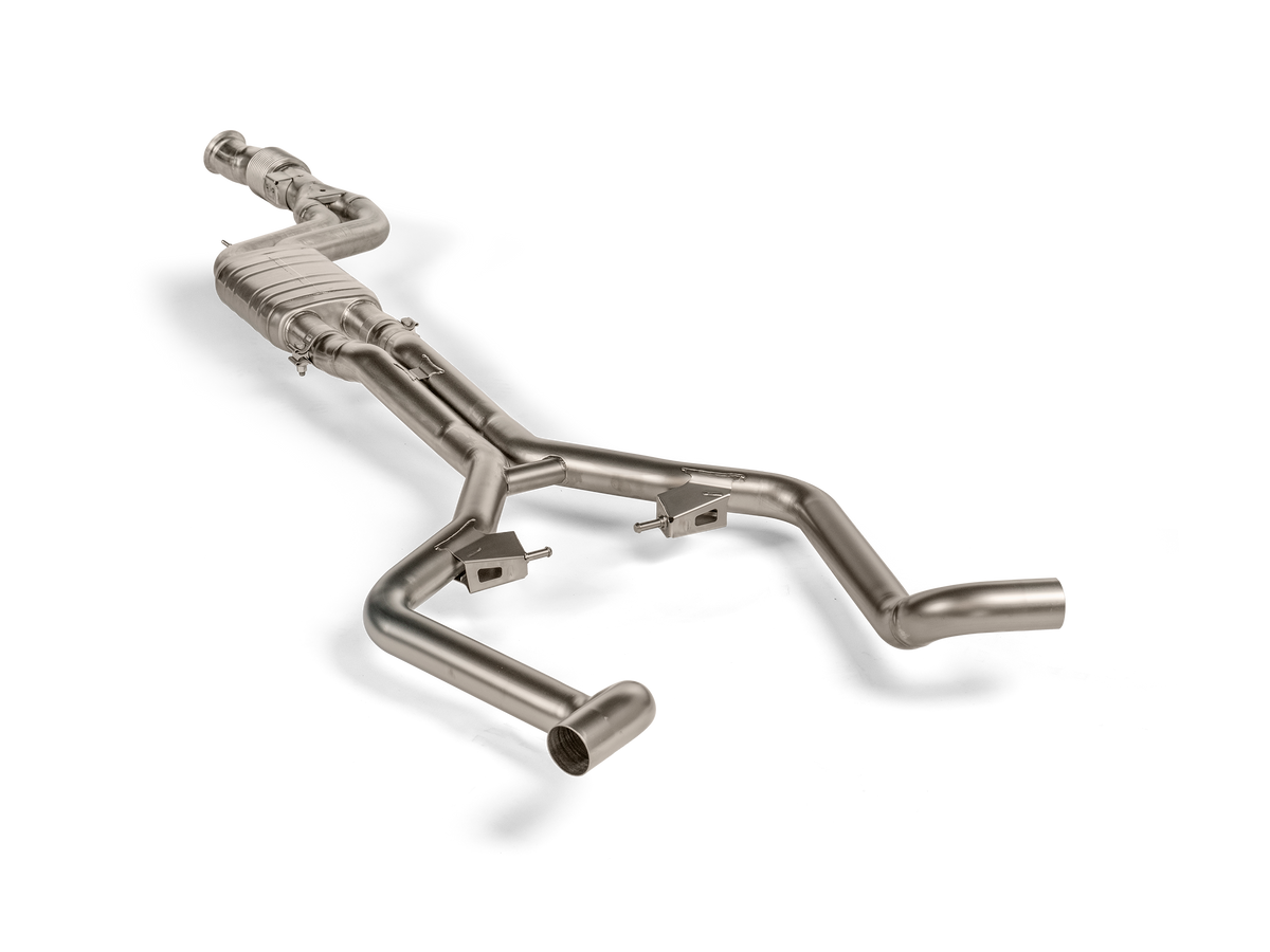 Akrapovič Evolution Link Pipe Set (Titanium) — Mercedes-AMG C 63 S E PERFORMANCE (W206, S206) / Mercedes-AMG C 63 S E PERFORMANCE (W206, S206) - OPF/GPF — E-ME/T/7
