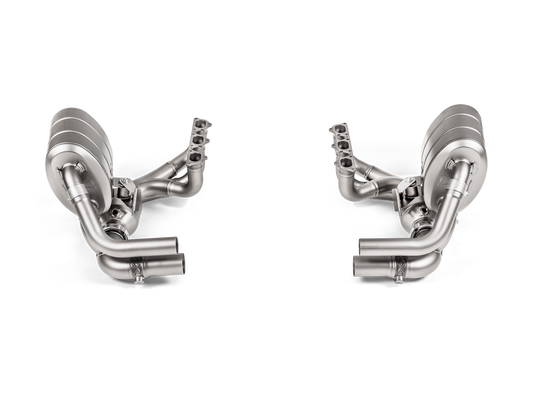Akrapovič Evolution Header Set (Titanium) — Porsche 911 GT3 (991) / Porsche 911 GT3 / GT3 Touring (991.2) and additional applications — E-PO/T/4