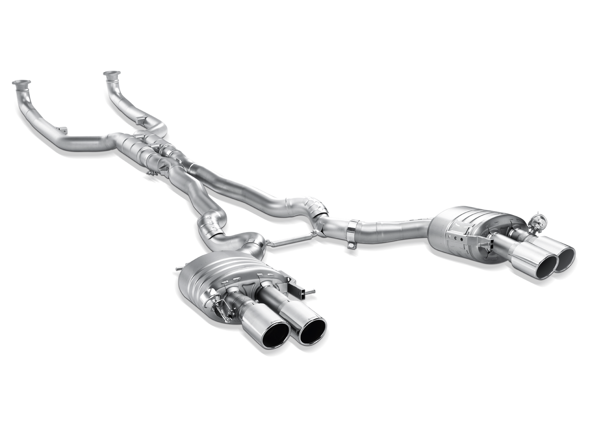 Akrapovič Evolution Line (Titanium) — BMW M6 Gran Coupé (F06) — ME-BM/T/6H