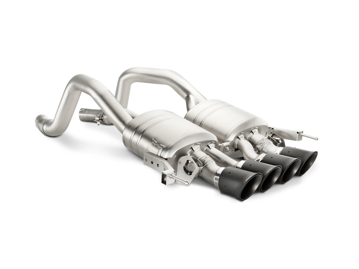 Akrapovič Slip-On Line (Titanium) — Chevrolet Corvette Z06 (C7) — MTP-CO/TI/2