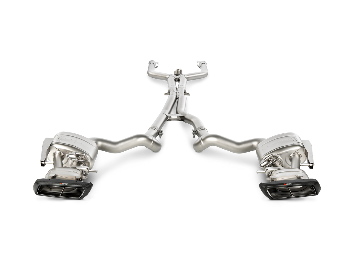 Akrapovič Evolution Line (Titanium) S205 — Mercedes-AMG C 63 Estate (S205) / Mercedes-AMG C 63 Sedan (W205) — MTP-ME/T/2H/1