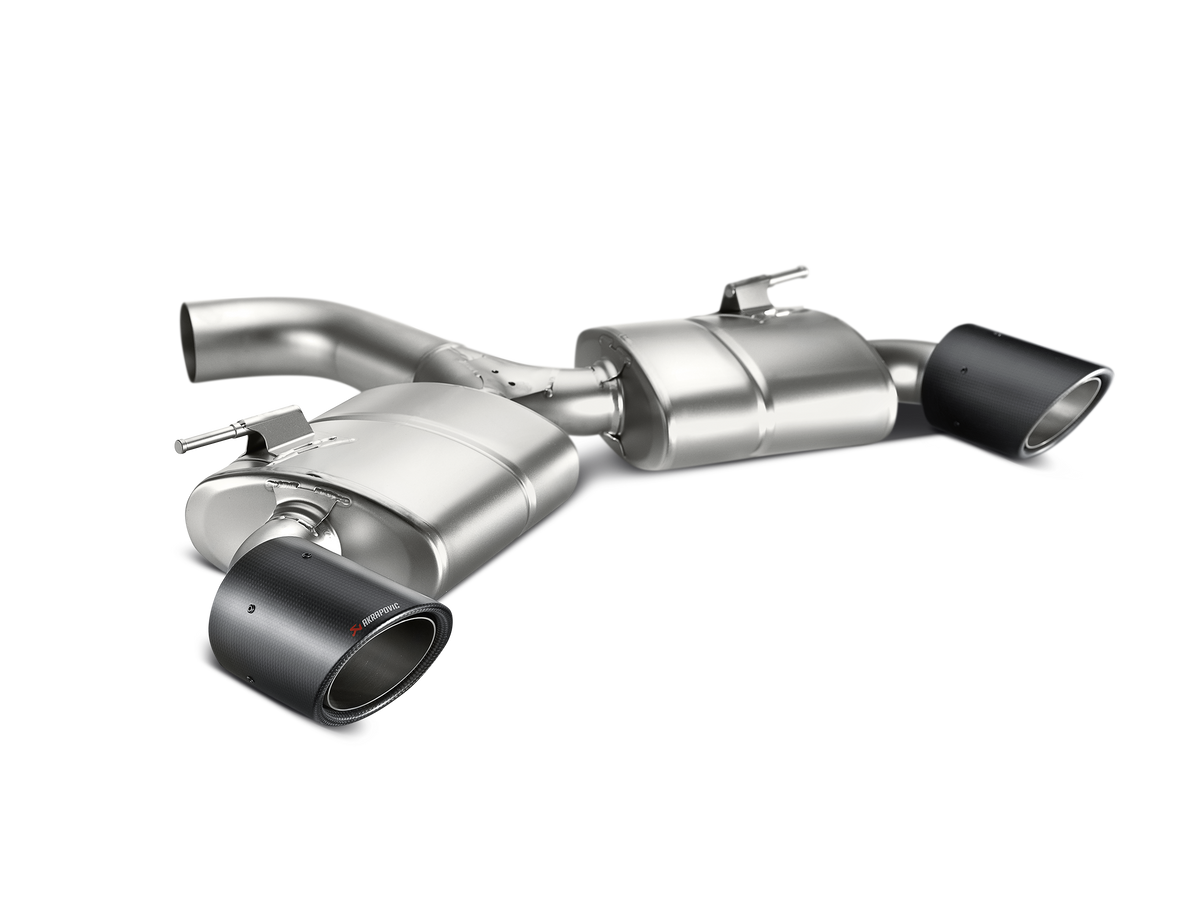 Akrapovič Slip-On Race Line (Titanium) — Volkswagen Golf (VII) GTI FL (169 kW) / Volkswagen Golf (VII) GTI FL Performance (180 kW) — MTP-VW/T/4H
