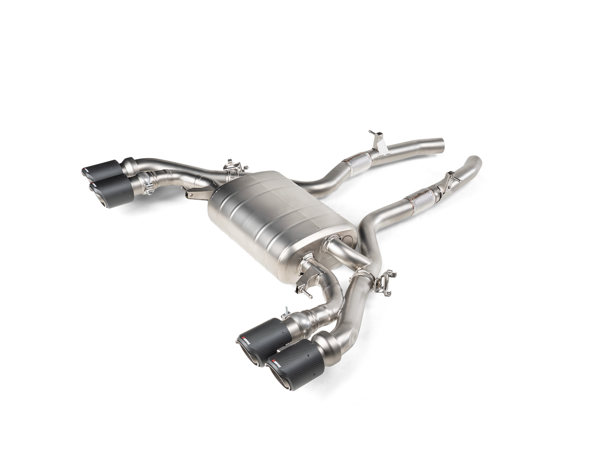 Akrapovič Slip-On Line (Titanium) — BMW X3 M / X3 M Competition (F97) / BMW X3 M / X3 M Competition (F97) - OPF/GPF and additional applications — S-BM/T/10H
