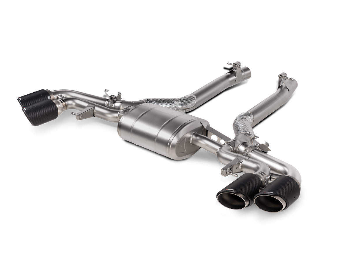Akrapovič Slip-On Line (Titanium) — BMW X5 M / X5 M Competition (F95) / BMW X5 M / X5 M Competition (F95) - OPF/GPF and additional applications — S-BM/T/16H