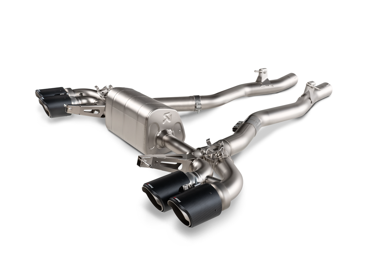 Akrapovič Slip-On Line (Titanium) — BMW M8 / M8 Competition (F91, F92) - OPF/GPF — S-BM/T/22H