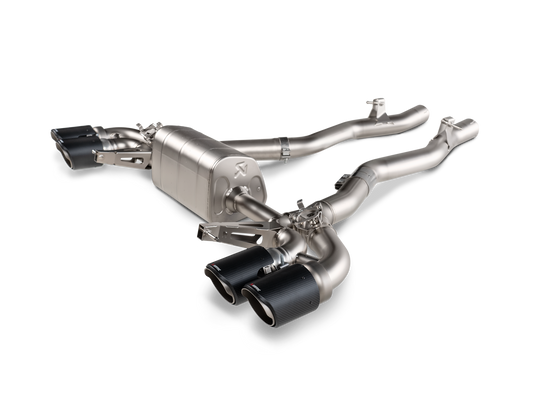 Akrapovič Slip-On Line (Titanium) — BMW M8 / M8 Competition (F91, F92) - OPF/GPF — S-BM/T/22H