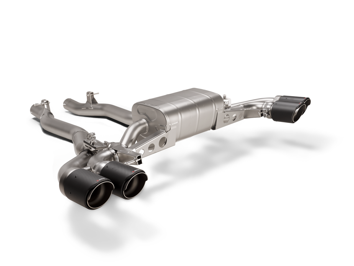 Akrapovič Slip-On Line (Titanium) — BMW M5 / M5 Competition (F90) - OPF/GPF — S-BM/T/27H