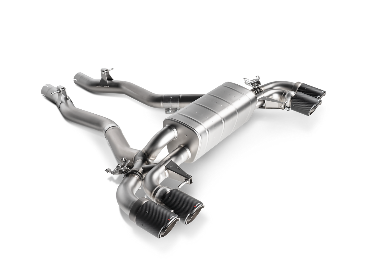 Akrapovič Slip-On Line (Titanium) — BMW M5 / M5 Competition (F90) - OPF/GPF — S-BM/T/7H