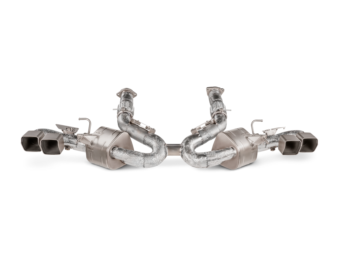Akrapovič Slip-On Line (Titanium) — Chevrolet Corvette Stingray (C8) / Chevrolet Corvette Stingray (C8) - OPF/GPF — S-CO/TI/4