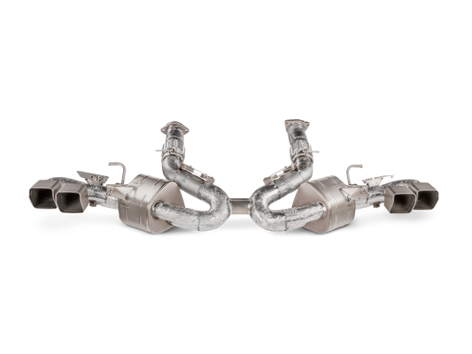 Akrapovič Slip-On Line (Titanium) — Chevrolet Corvette Stingray (C8) / Chevrolet Corvette Stingray (C8) - OPF/GPF — S-CO/TI/4