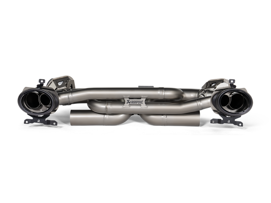 Akrapovič Slip-On Race Line (Titanium) — Porsche 911 Carrera /S/4/4S/GTS/Cabriolet/Targa/Dakar (992) — S-PO/T/8