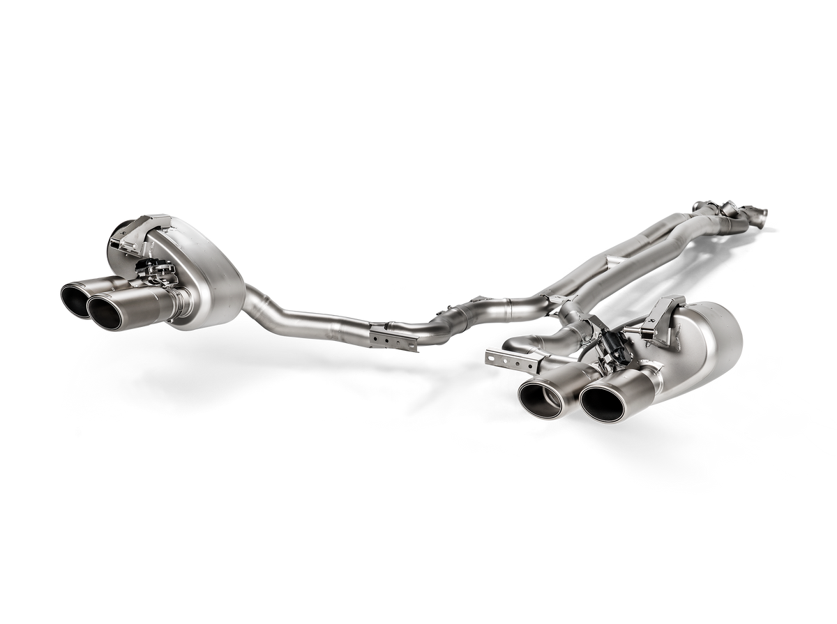Akrapovič Evolution Line (Titanium) — Porsche Panamera GTS / Sport Turismo (971) / Porsche Panamera Turbo / Sport Turismo (971) and additional applications — S-PO/TI/9H