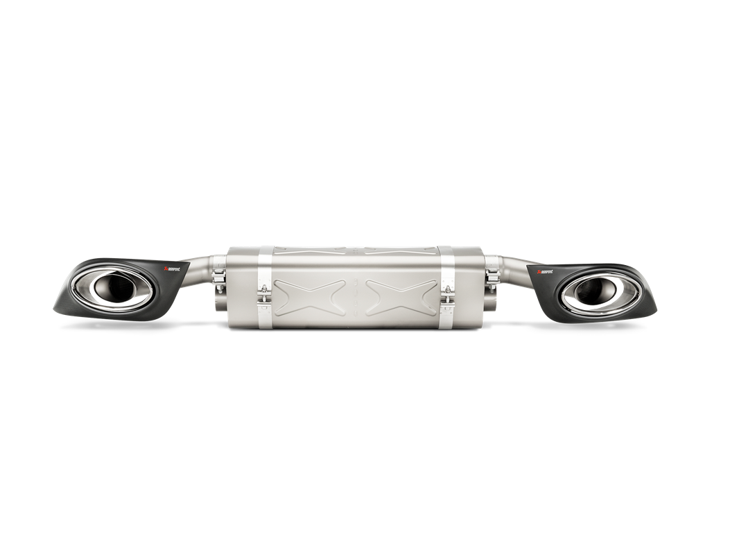 Akrapovič Slip-On Line (Titanium) — Porsche 911 Turbo/Turbo S (991) — S-PO991TSO-HT