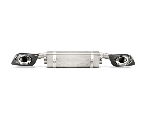 Akrapovič Slip-On Line (Titanium) — Porsche 911 Turbo/Turbo S (991) — S-PO991TSO-HT