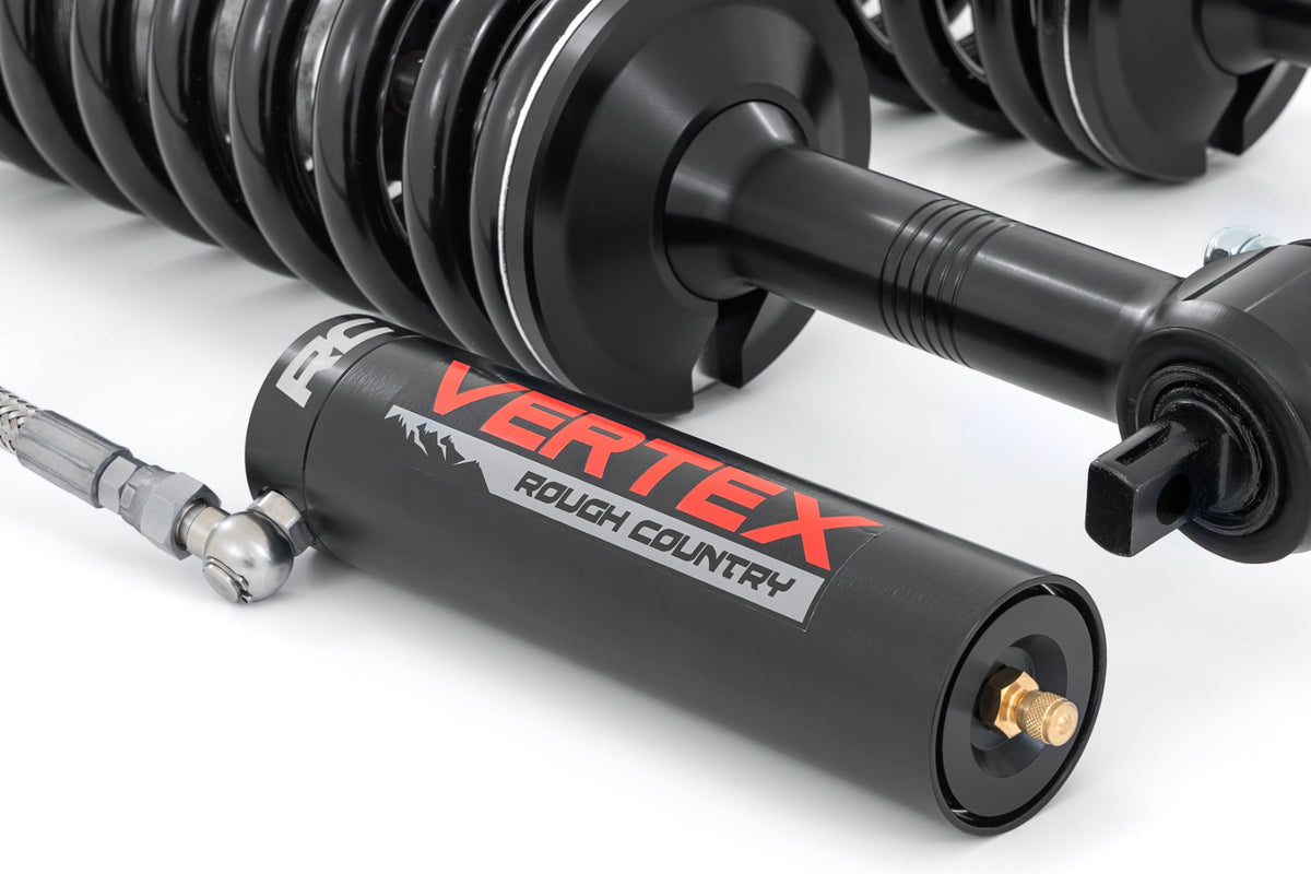 Rough Country Vertex 2.5 Remote Reservoir Leveling Coilovers | 2 Inch | Chevy/GMC 1500 (07-18 & Classic)