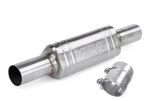APR Catback Exhaust System Front Muffler - GTI (MK6) — CBK0044
