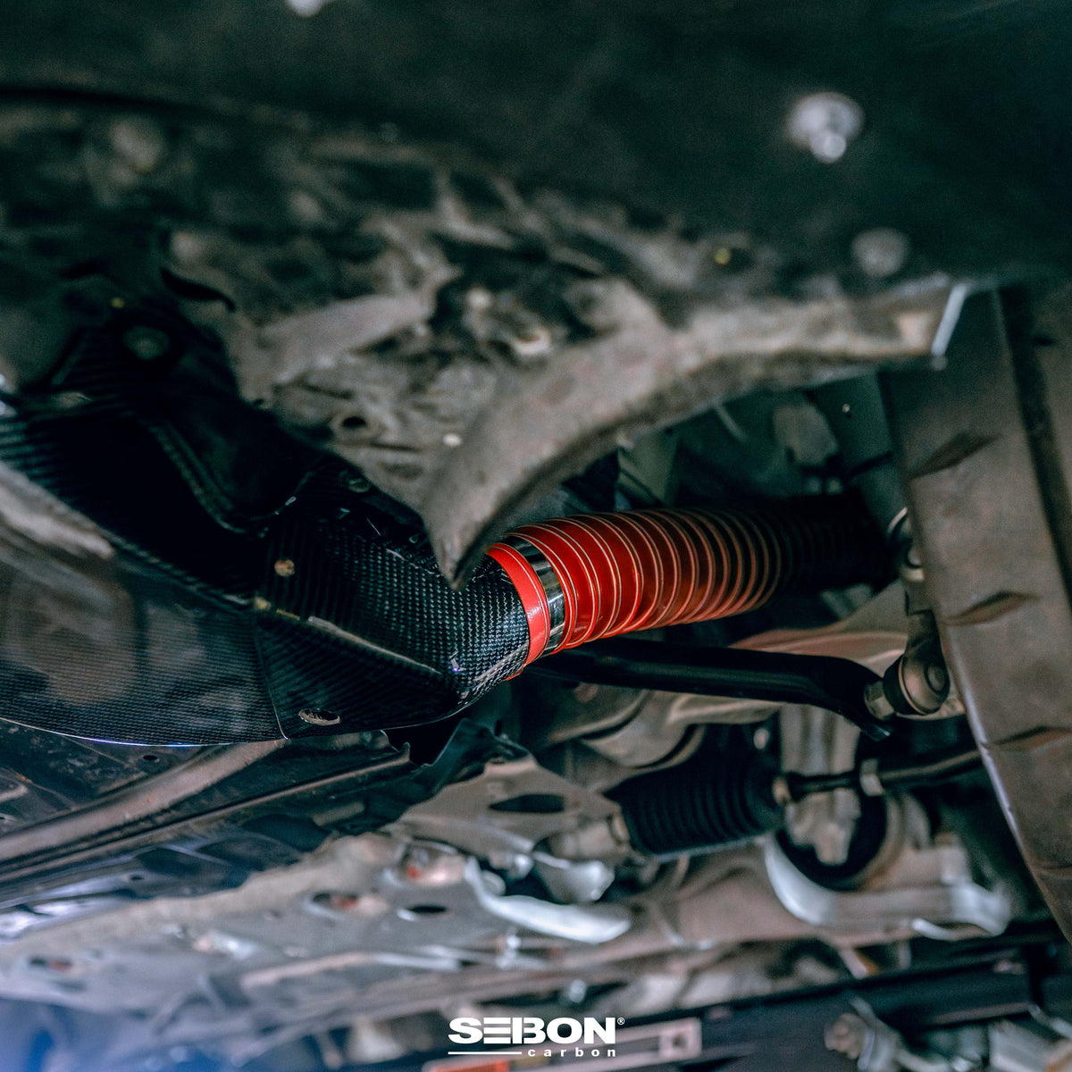 Seibon Carbon Fiber brake cooling duct for 2023-2026 Nissan Z