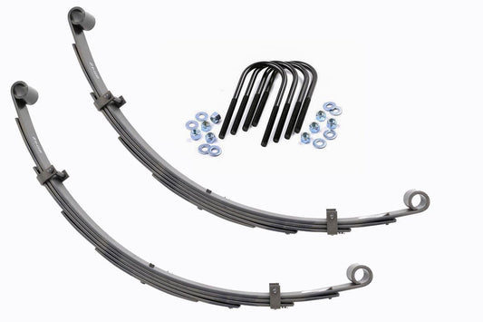 Rough Country Rear Leaf Springs | 4" Lift | Pair | Toyota Land Cruiser FJ40 4WD (1964-1980)