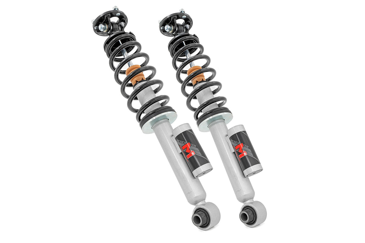 Rough Country M1R Reservoir Loaded Struts | Adjustable Height | Rear | 2 Inch | Ford Bronco (21-26)