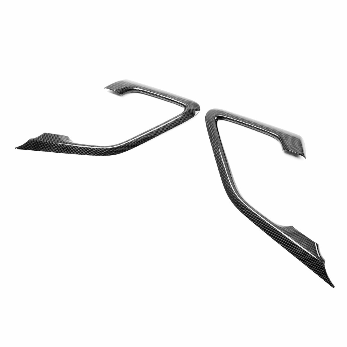 Seibon Carbon Fiber interior door trim set for 2009-2016 Nissan GT-R (12-Piece Set)