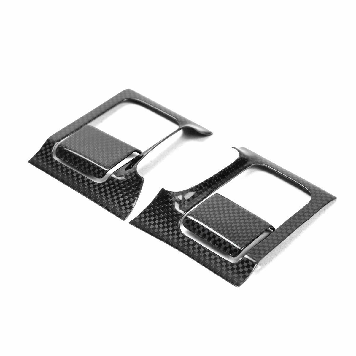 Seibon Carbon Fiber interior door trim set for 2009-2016 Nissan GT-R (12-Piece Set)